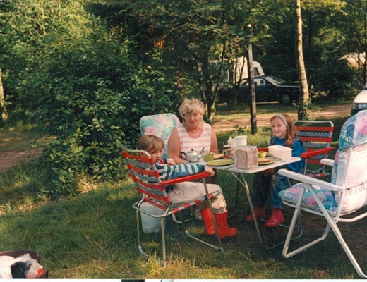 Camping with nan